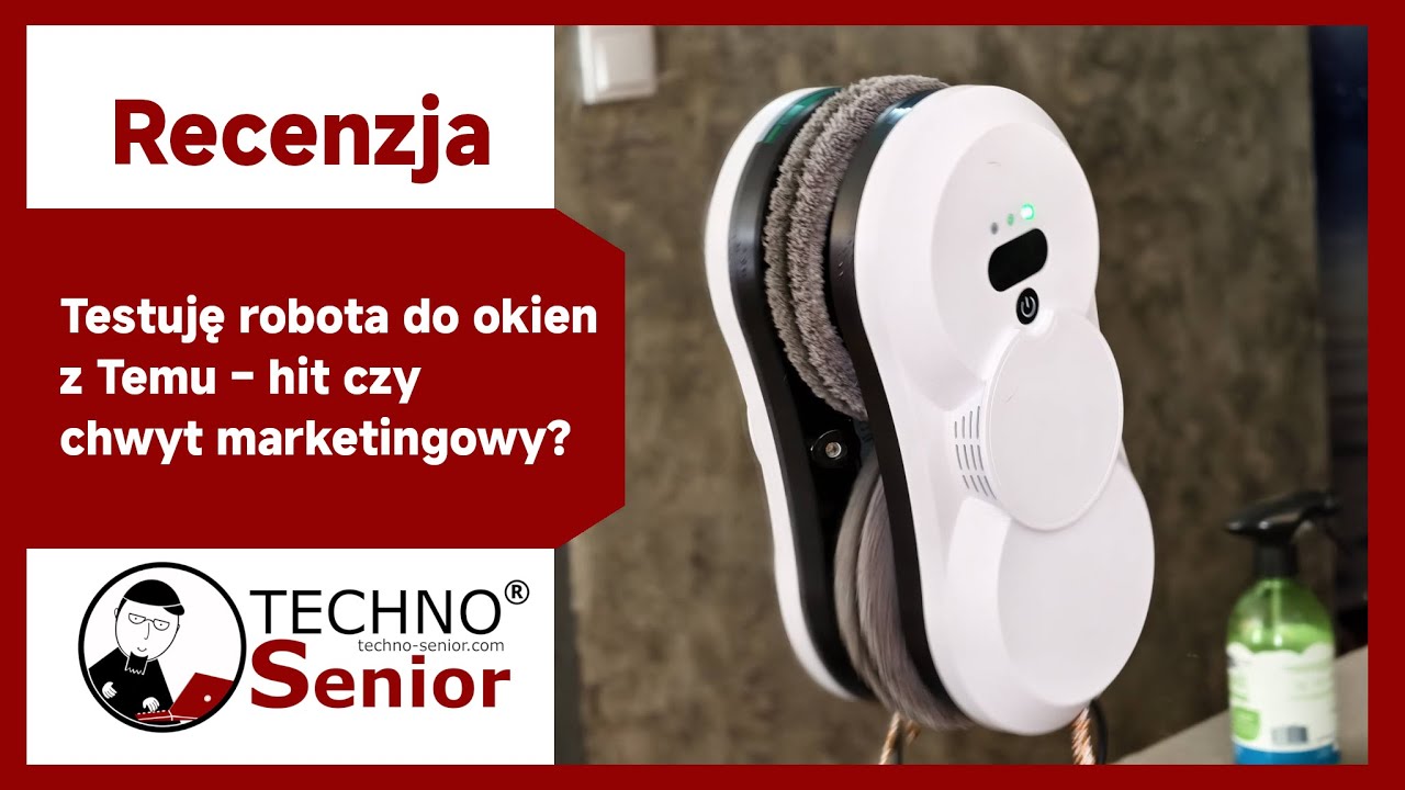 Testuję robota do okien z Temu – hit czy chwyt marketingowy?