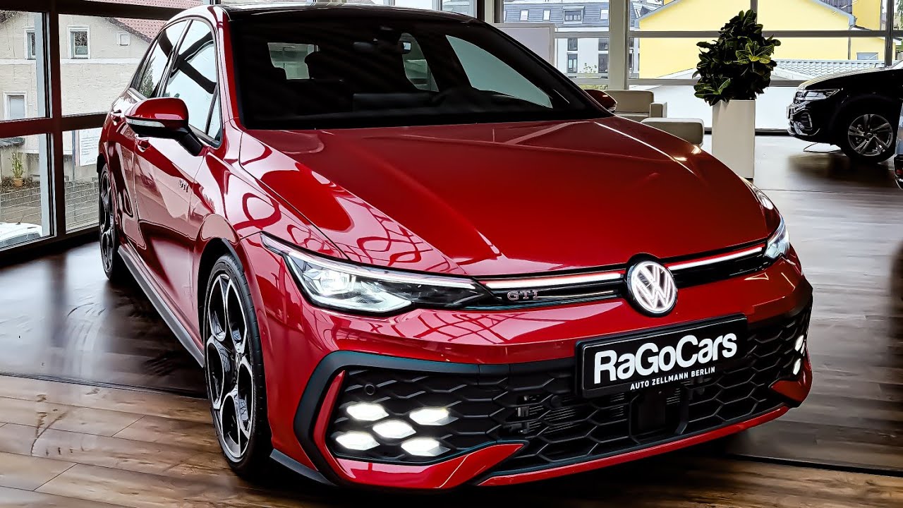 2025 VW Golf 8 GTI Facelift - New Volkswagen Sport Hatchback in Detail!