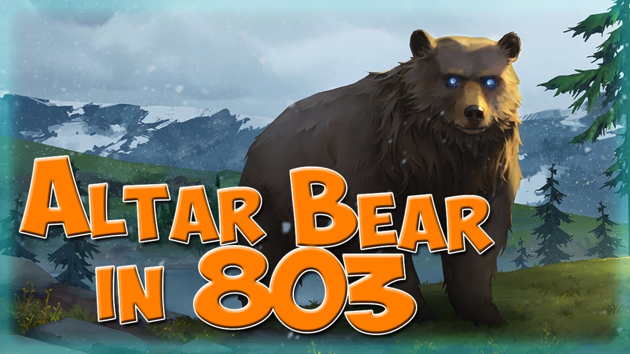 Altar Bear in 803 | Bear clan in 3v3 | Northgard
