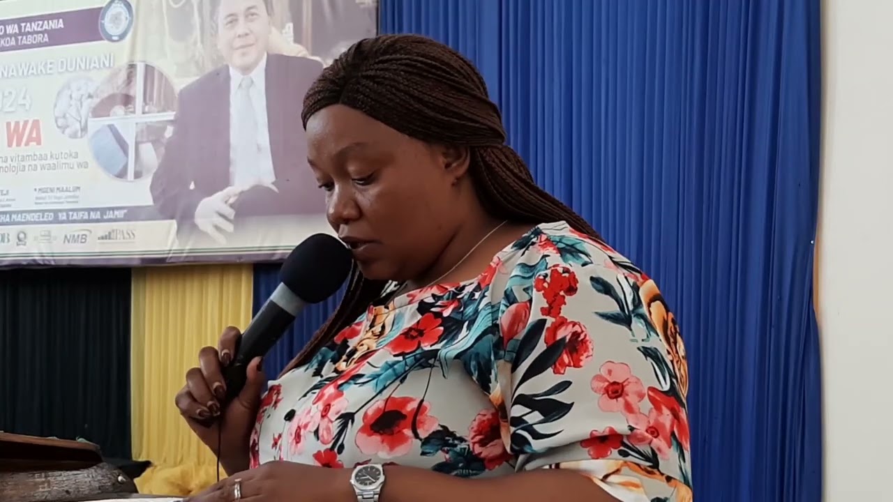MKURUGENZI IDARA YA AFYA ,USTAWI WA JAMII NA ,LISHE DKT RASHIDI MFAUME AWAASA WAKUU WA IDARA TABORA