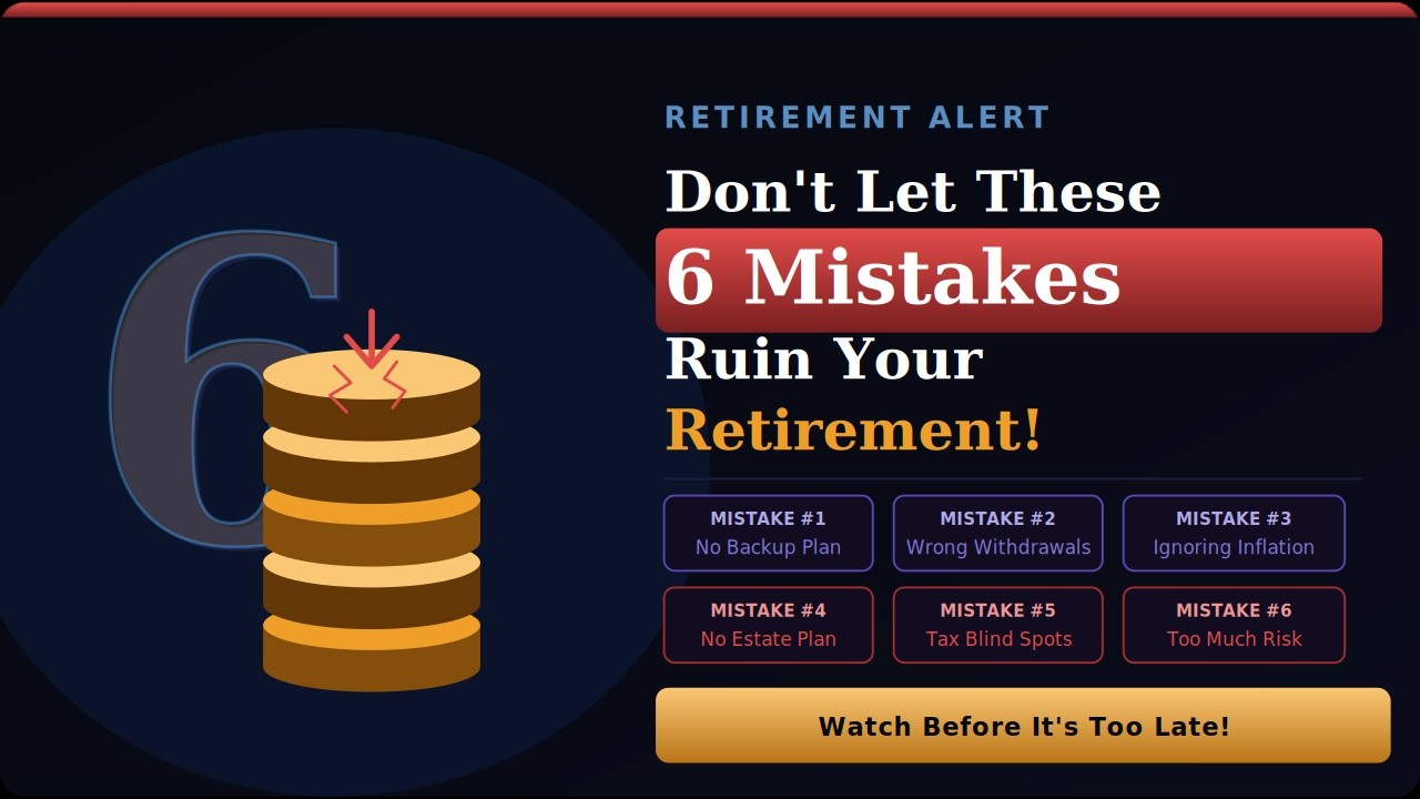 Don't Let These 6 Mistakes Ruin Your Retirement