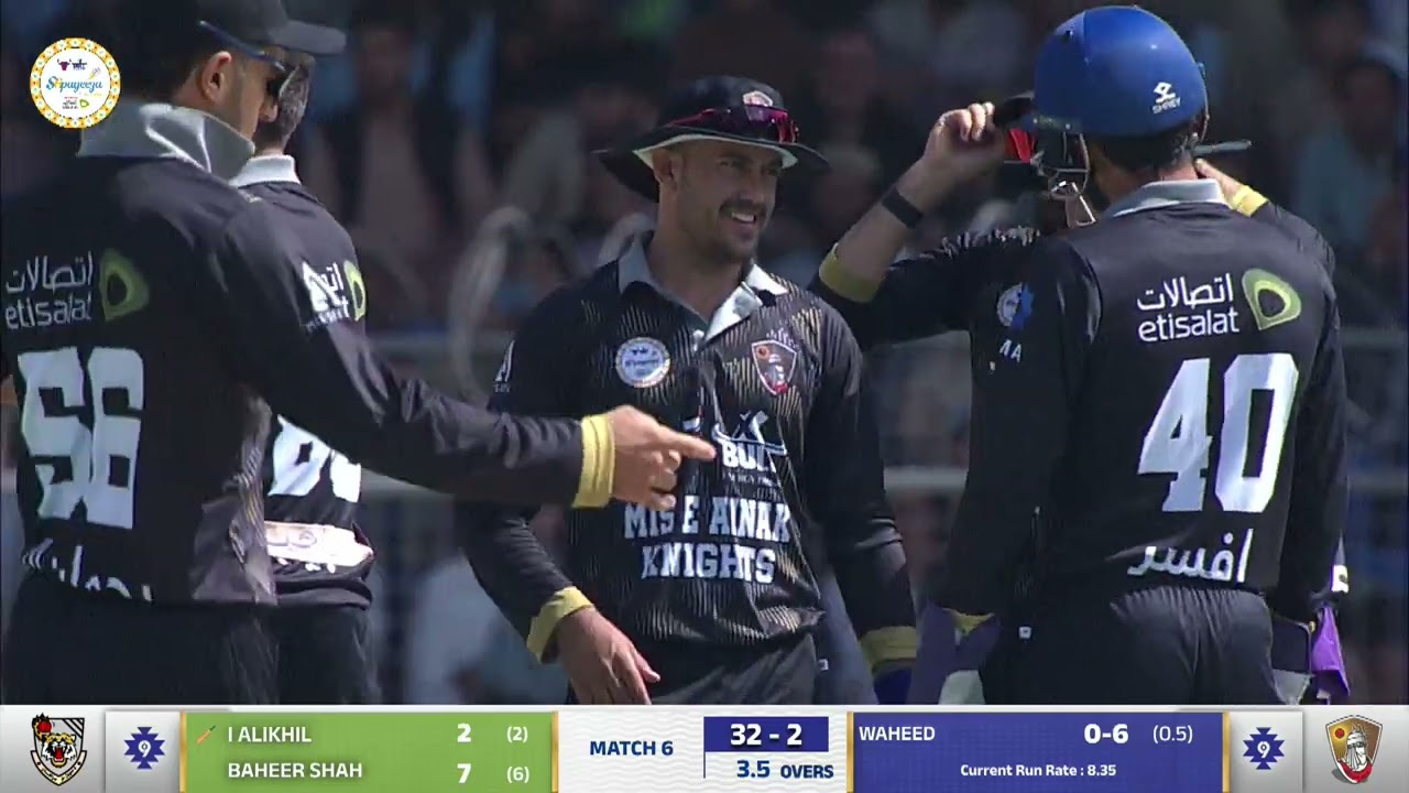 MATCH HIGHLIGHTS | PART 1 | MIS AINAK KNIGHTS V SPEENGHAR TIGERS | MATCH NO. 6 |SCL20024|Kabul | ACB
