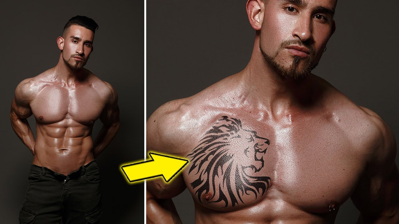 Add REALISTIC TATTOO in Photoshop 2020 - Add Amazing Tattoos ( Photoshop Tutorial )