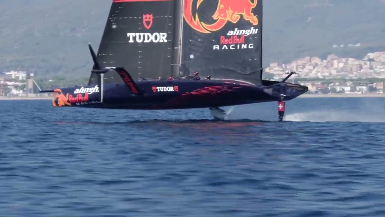 Cup Spy: Highlights  -Alinghi Red Bull Racing - AC75 - Day 89 - Barcelona - Oct 6, 2023