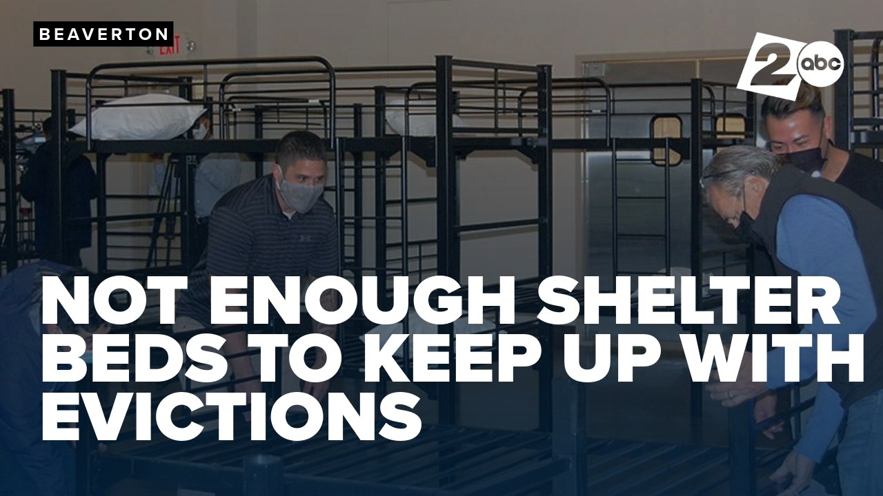 Washington County does not have enough shelter beds to keep up with evictions