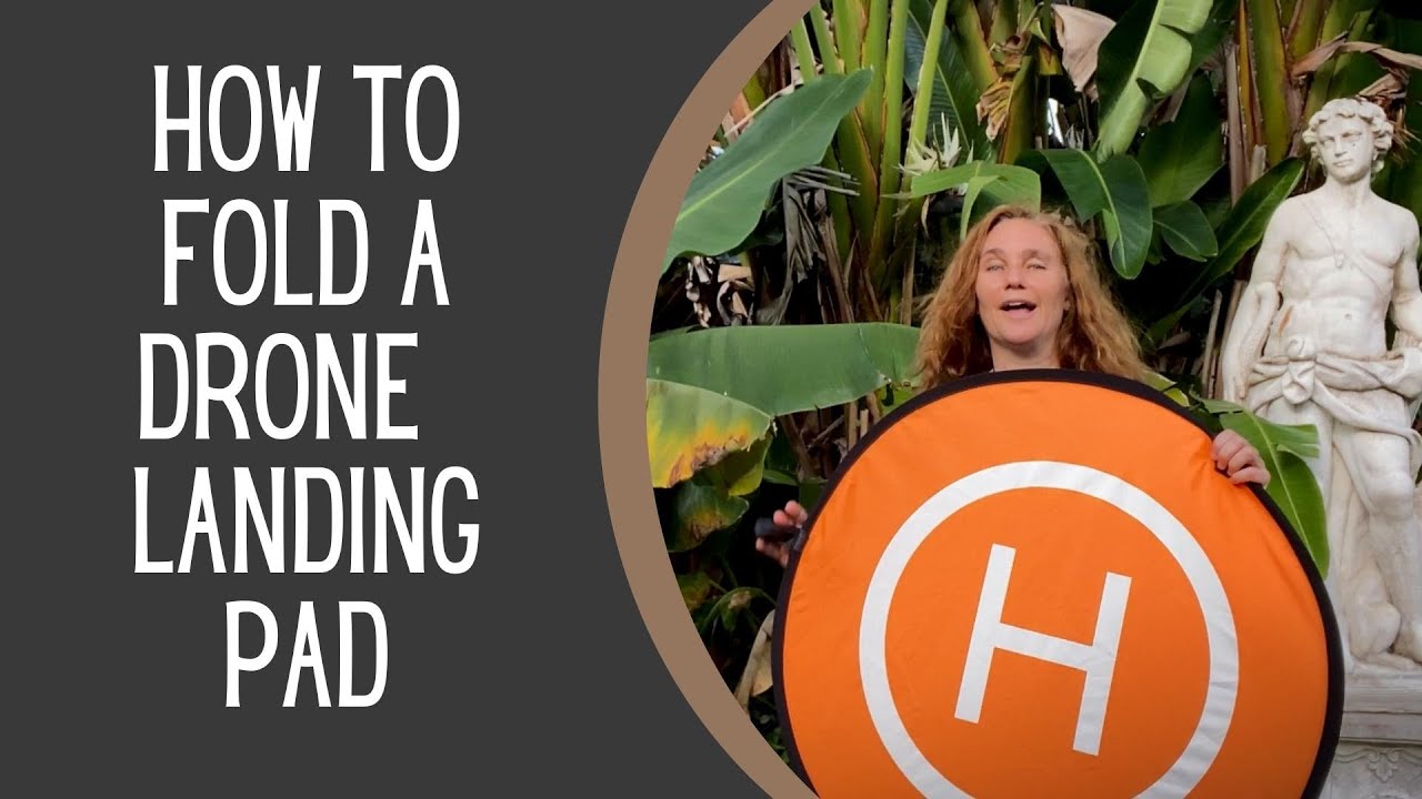 How to Easily Fold a Drone Landing Pad