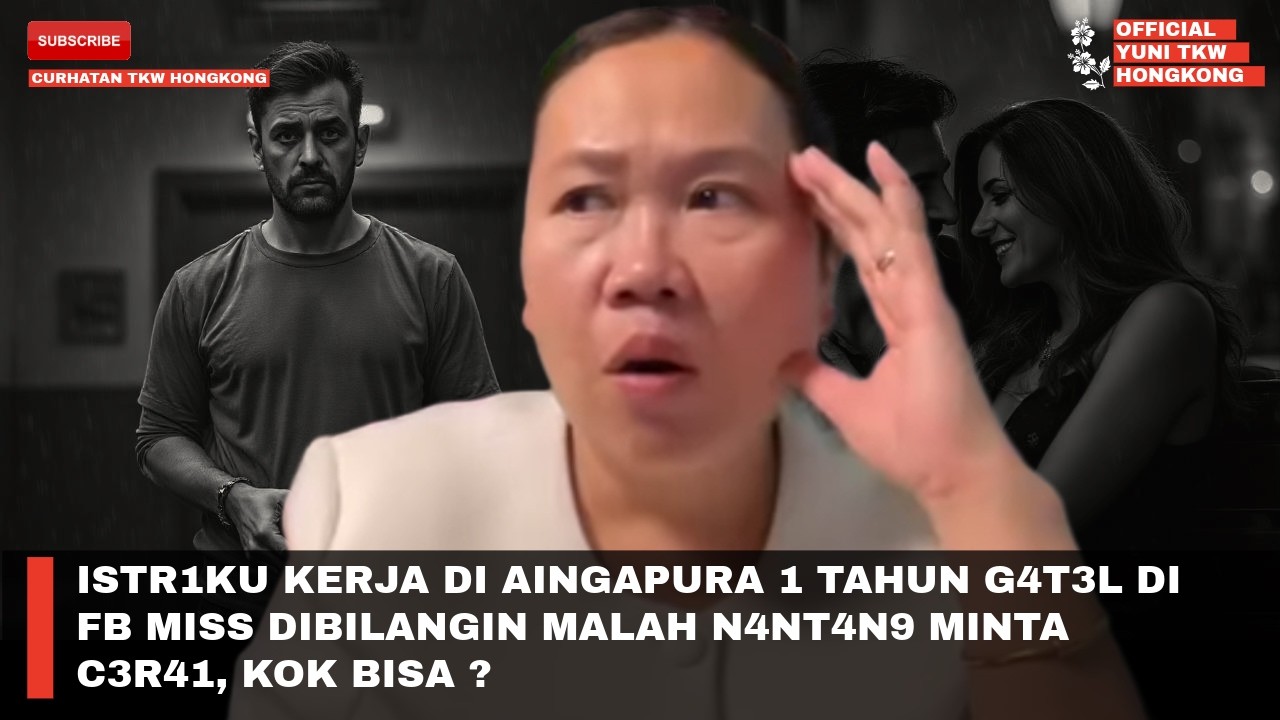 ISTR1KU KERJA DI AINGAPURA 1 TAHUN G4T3L DI FB MISS DIBILANGIN MALAH N4NT4N9 MINTA C3R41, KOK BISA ?