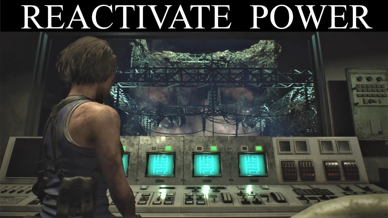 Resident Evil 3 Remake: Reactivate Power at the Substation - Lock Pick Location