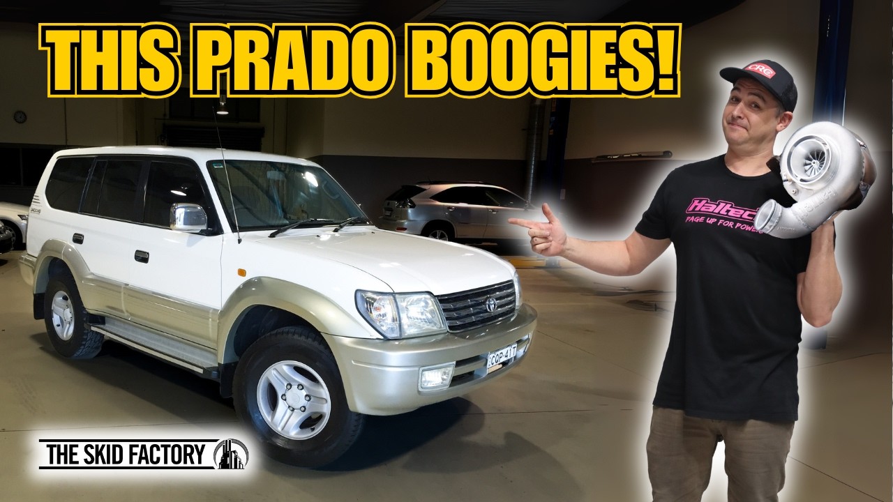 Toyota Should've done this from Factory! Turbo 5VZ Prado GOES HARD!
