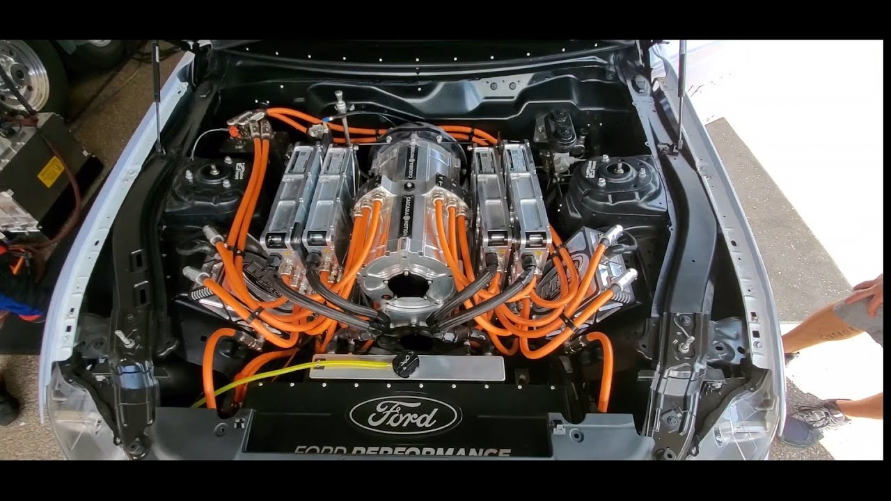 Gas Is The Past Mustang Cobra Jet 1400 All Electric Motor
