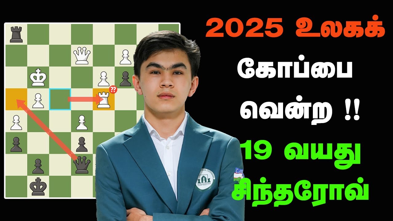 Fide World Cup 2025 Winner 19 Year old Sindarov