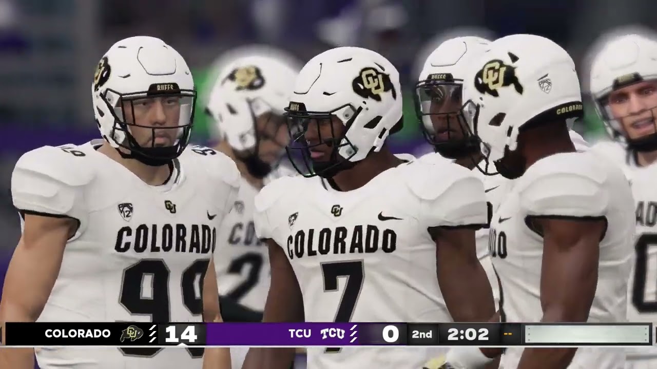 Colorado vs TCU Madden NFL 22 PC College Football Mod
