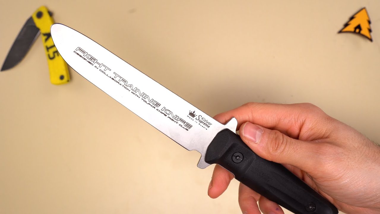 Нож тренировочный Kizlyar Supreme Trident рукоять Kraton