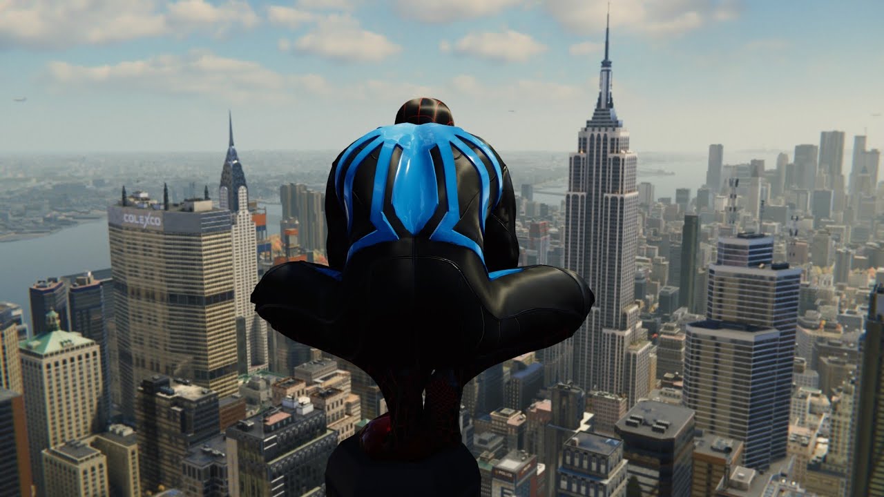 THE SUIT OF WAR! Spider-Man Taking Out Enemy Base Cold Blooded! 235 Combos No Hits..