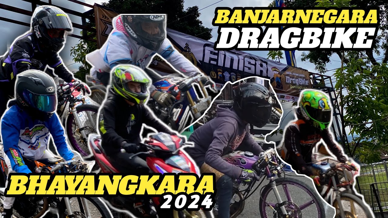 BANJARNEGARA DRAGBIKE BHAYANGKARA2024, BERUANG UTARA MENGGILA BOLO🔥 SALAMGASPOLL💨🔥‼️