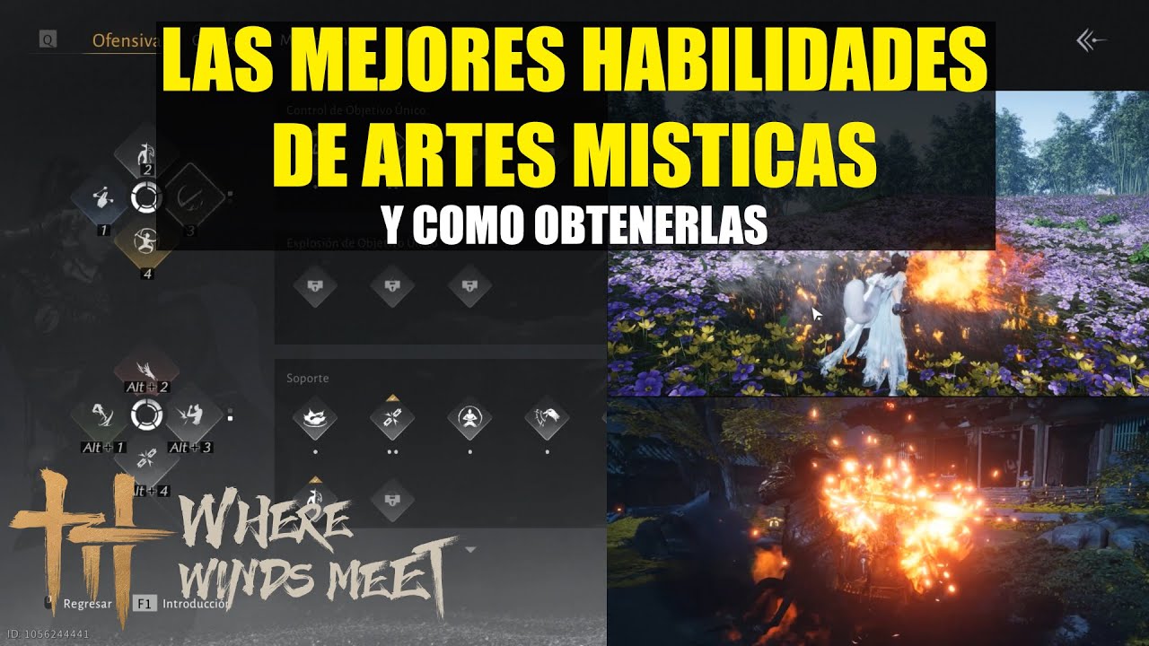 Where Winds Meet Las MEJORES HABILIDADES MISTICAS y como obtenerlas