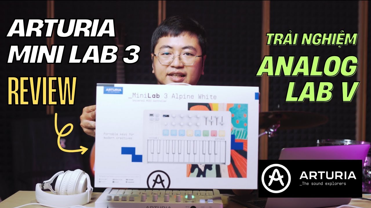 Arturia MiniLab 3: Tất Cả Bạn Cần Biết Về MIDI Controller này - MCMA Review