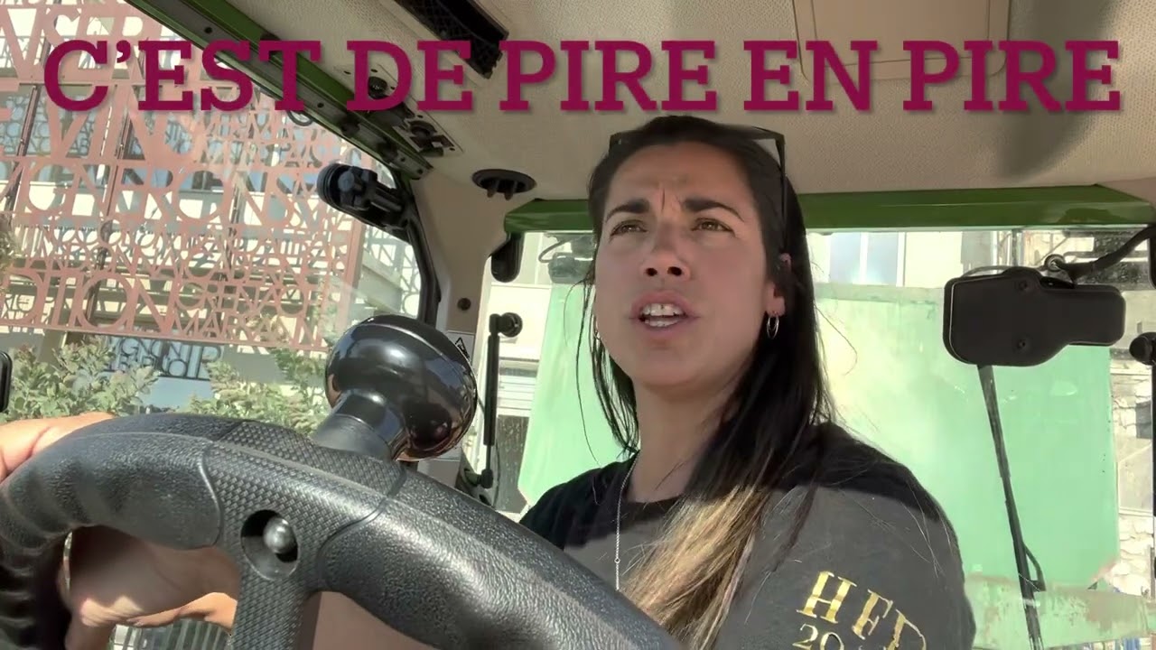 Un peu d’humour pendant les vendanges