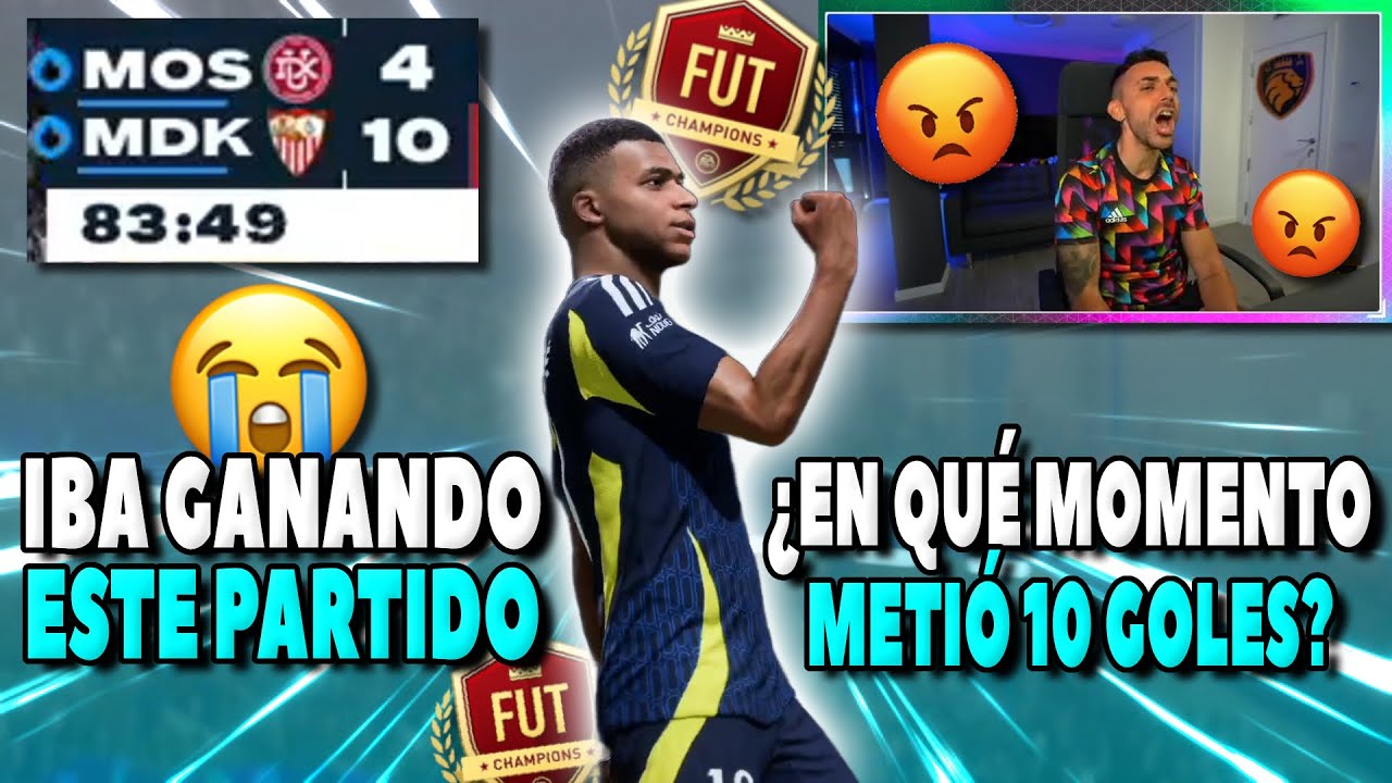 HE LOSES CONCENTRATION and 10 GOALS ARE SCORED | DjMaRiiO Crying and Anger FC 26