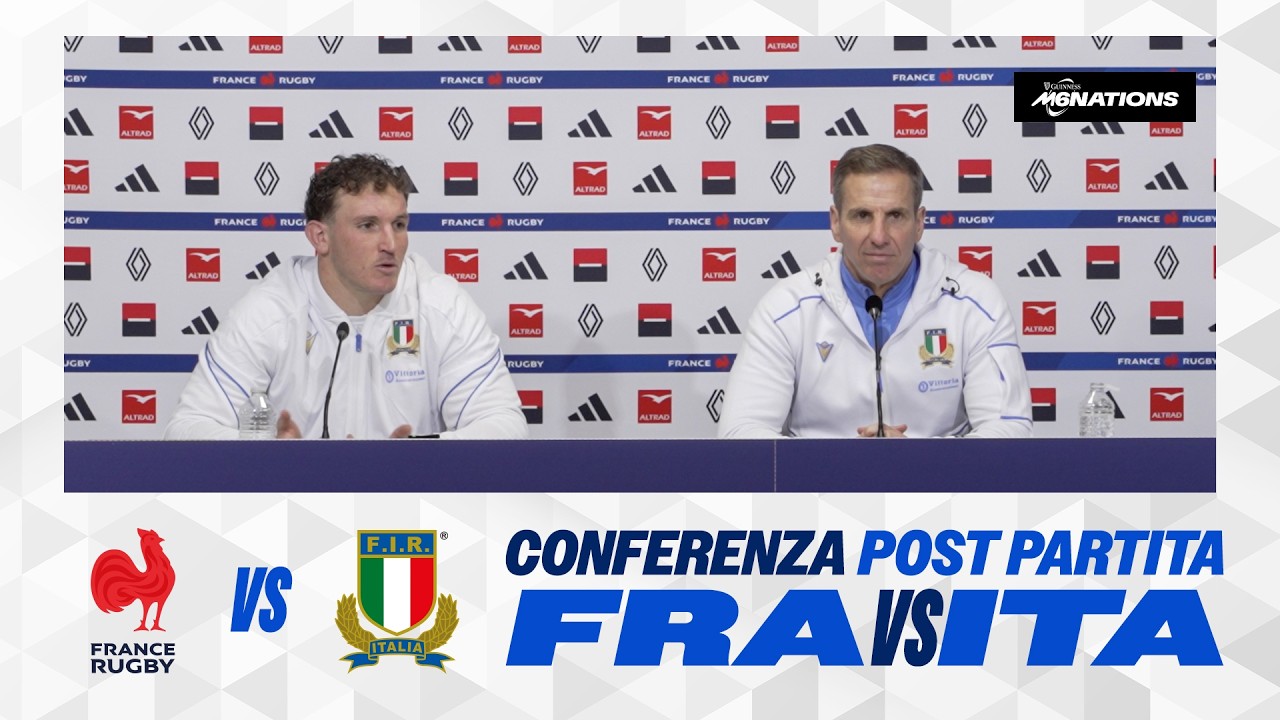 Guinness Men's Six Nations 2026, FRAvITA: conferenza stampa post partita