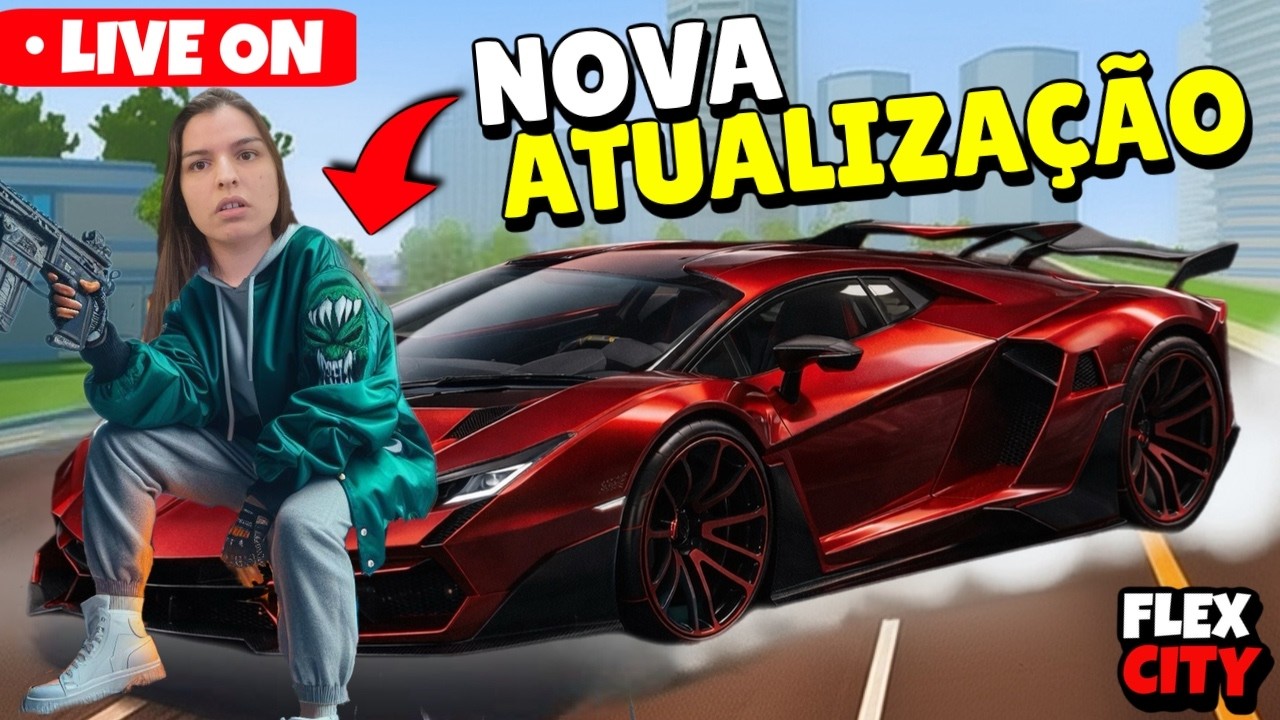 NOVA ATUALIZAÇÃO DE FLEX CITY 🔥 VEM PRA LIVE