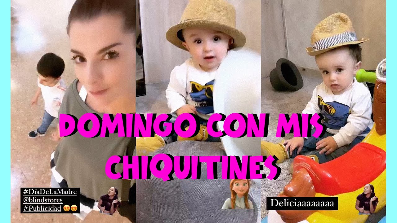 Carolina Cruz a Salvador le encanta su caballito /De shopping con Matias