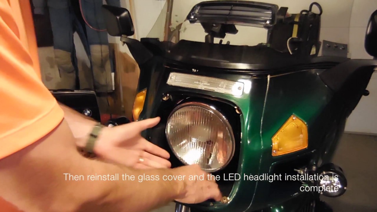 R100RT LED headlight