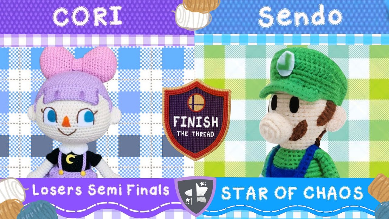 Finish The Thread - cori (Villager) Vs Sendo (Luigi) - Losers Semi-Final - Smash Bros 3DS