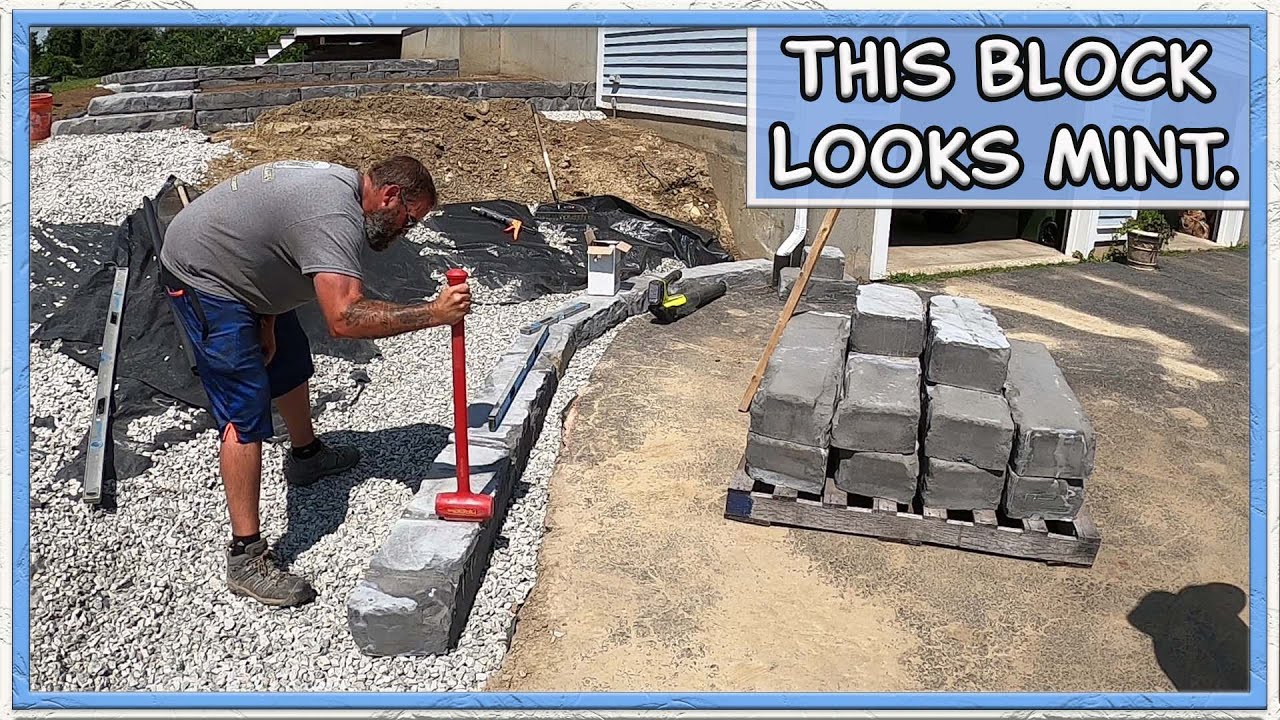 Building a Concrete Block Retaining Wall | (Nicolock) - 