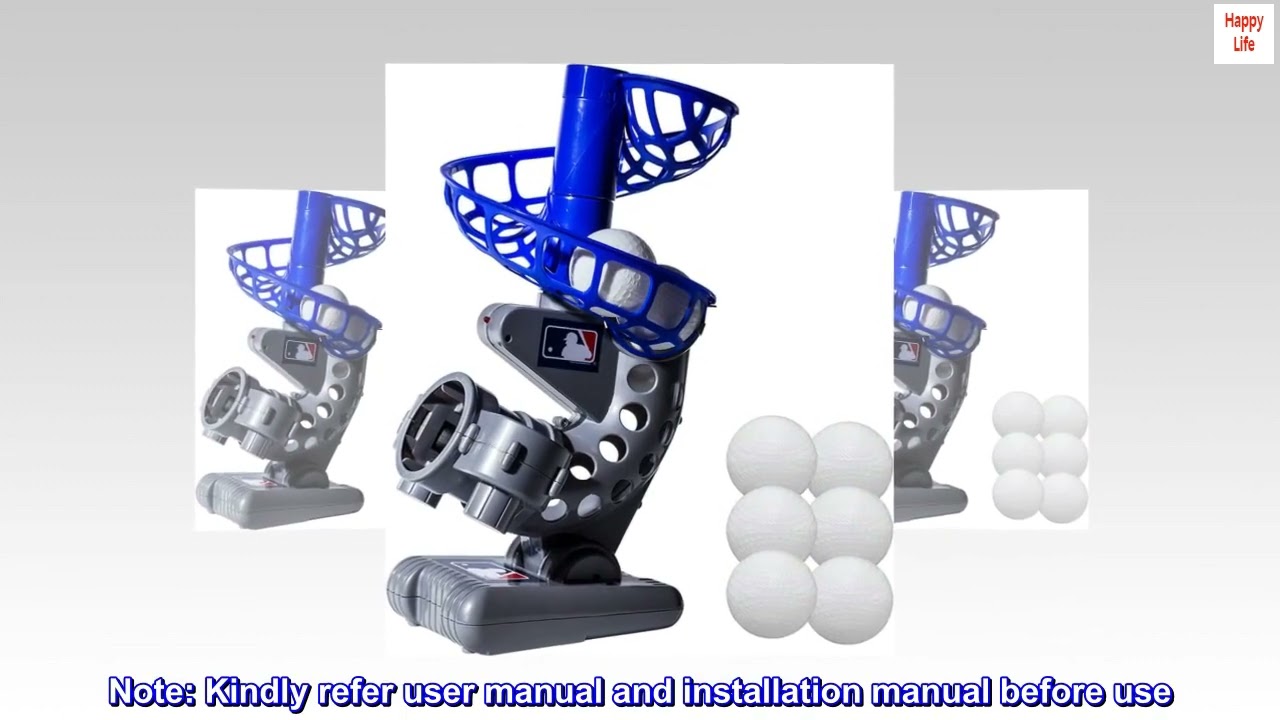 Franklin Sports MLB Electronic Baseball Pitching Machine &ndash; Height Adjustable
