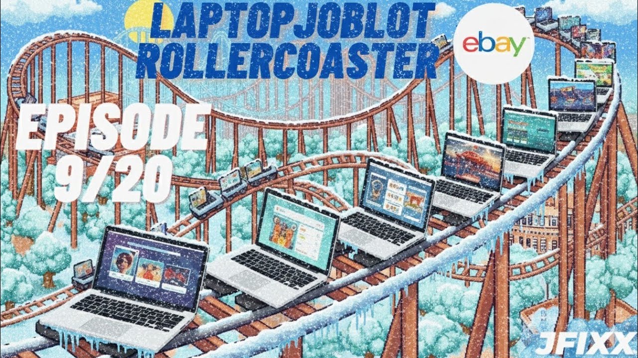9/20 - Laptop Joblot Rollercoaster Ebay 🎄