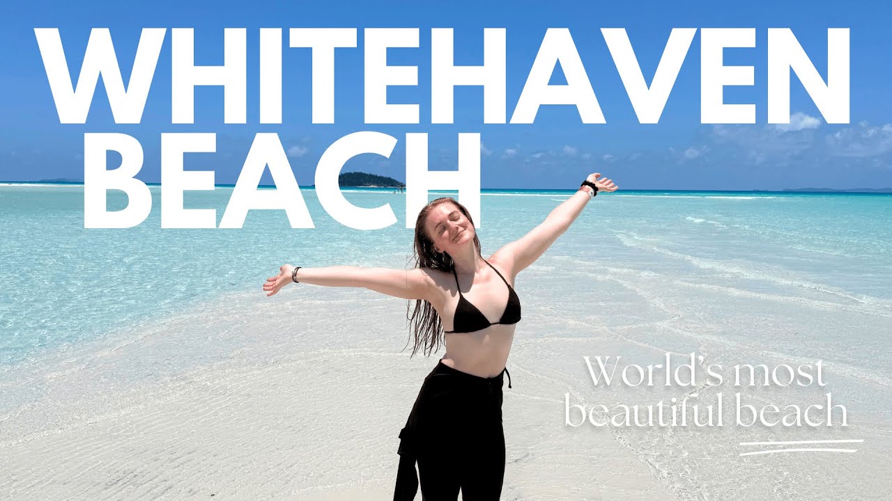 Is Whitehaven Beach REALLY The World's Best? 🏝 Couple's Dream Trip to Whitsundays Australia 🇦🇺