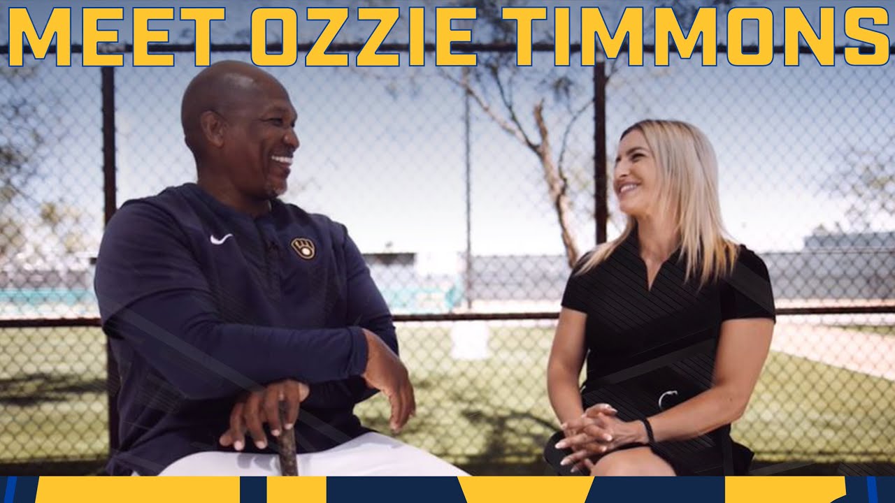 Meet Brewers Hitting Coach Ozzie Timmons!