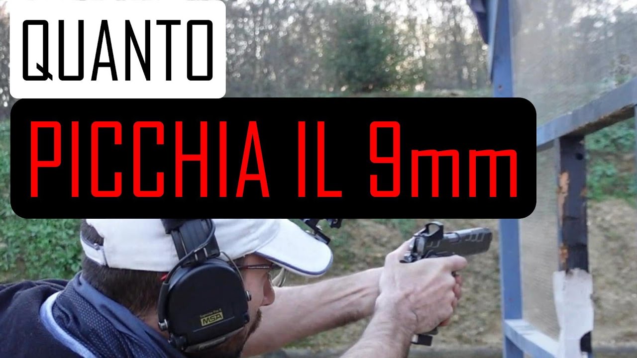 Quanto rinculo ha un 9mm? #shooting