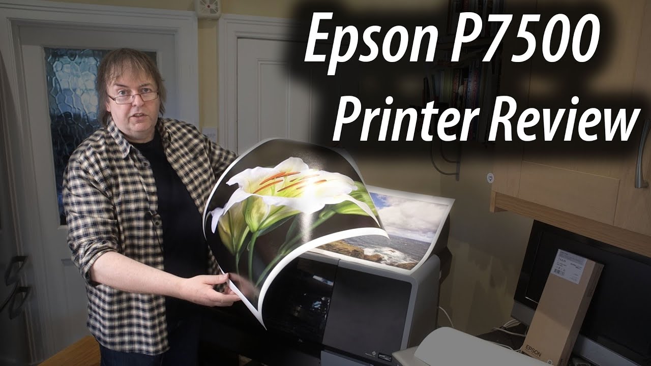 Epson P7500 printer review. [aka P7570] 24