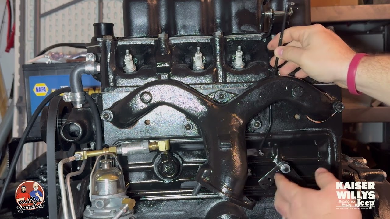 Willys Jeep How To: 4-134 F Head Accelerator Linkage Install