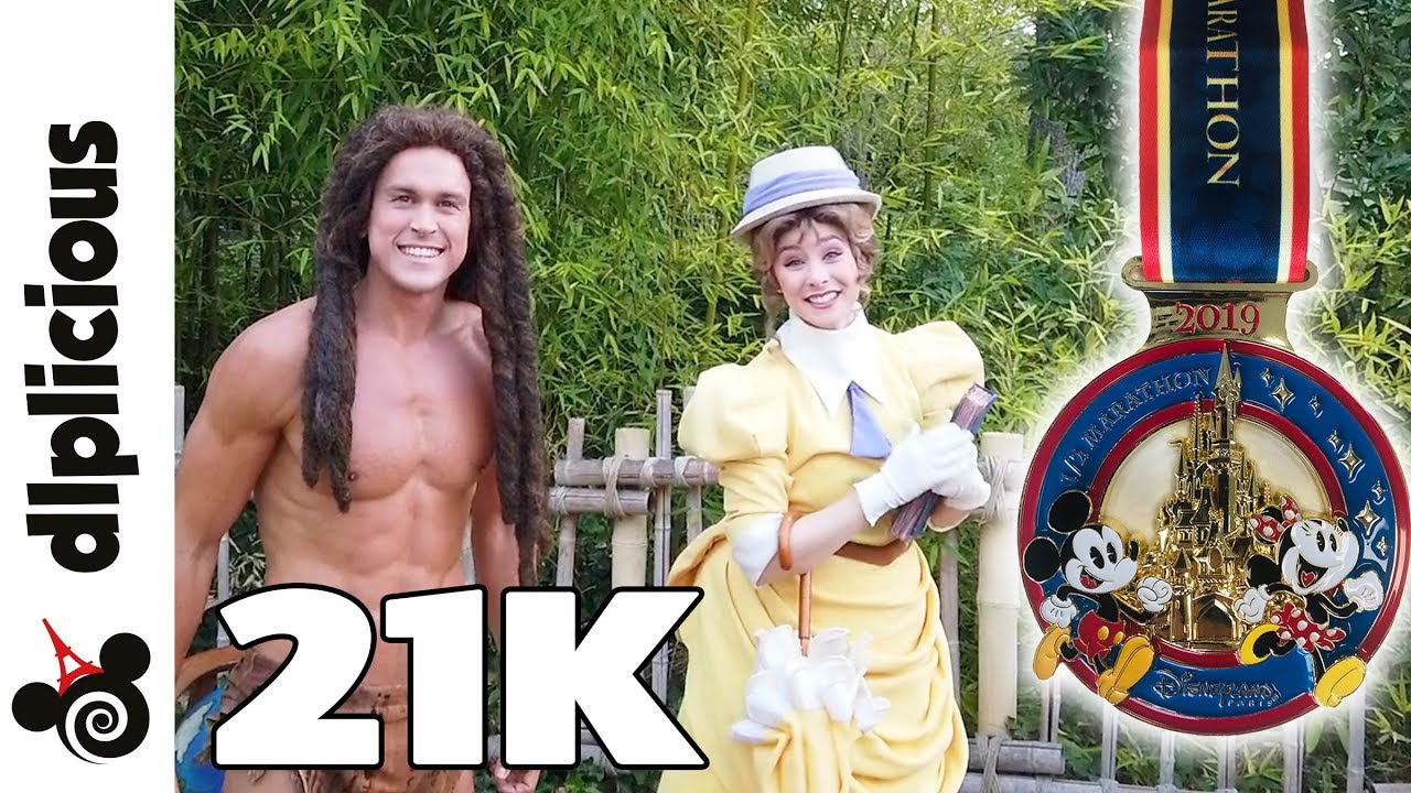 RunDisney Half Marathon 21K - Complete Overview with all the characters.