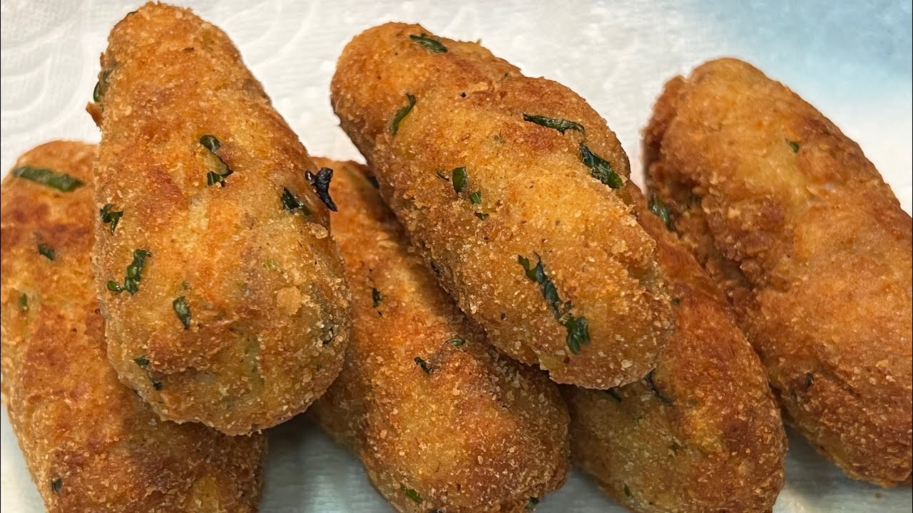 Boulet Pomme de terre avec Fromage et Poulet - (Recette en creole) La Cuisine Laila Episode 62