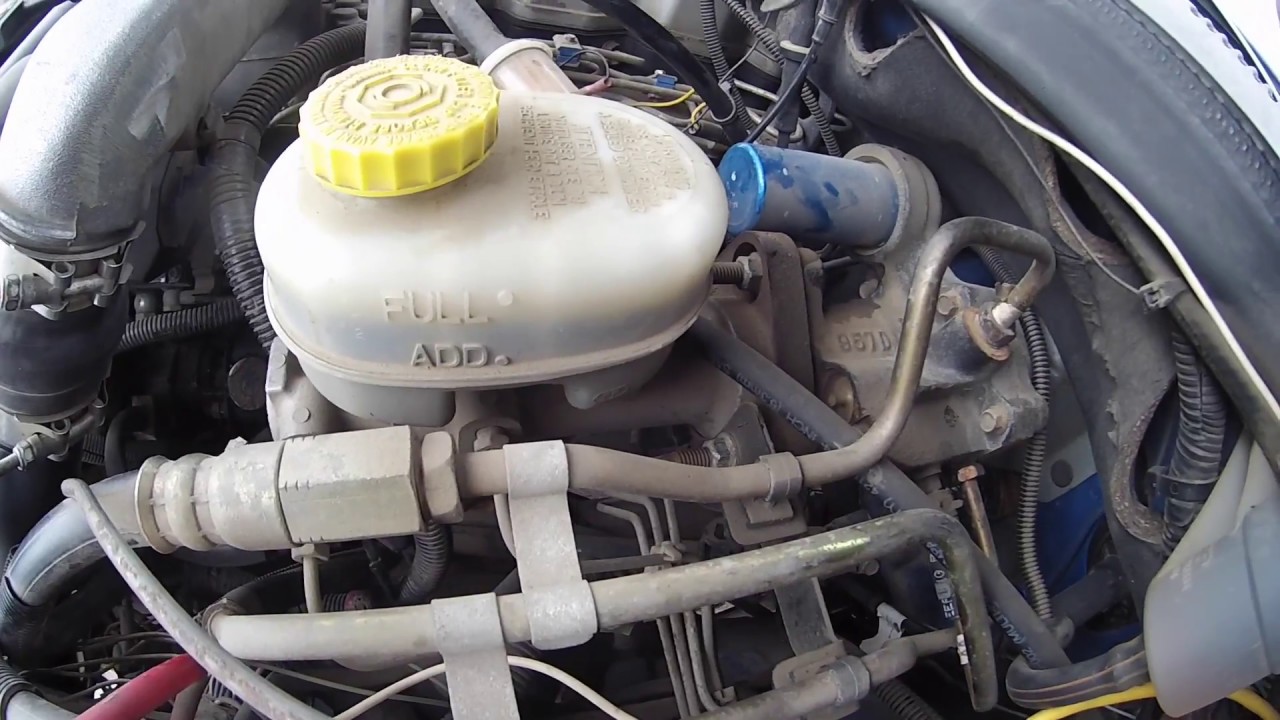 Hydraulic Brake Booster Replacement -RAM 2500