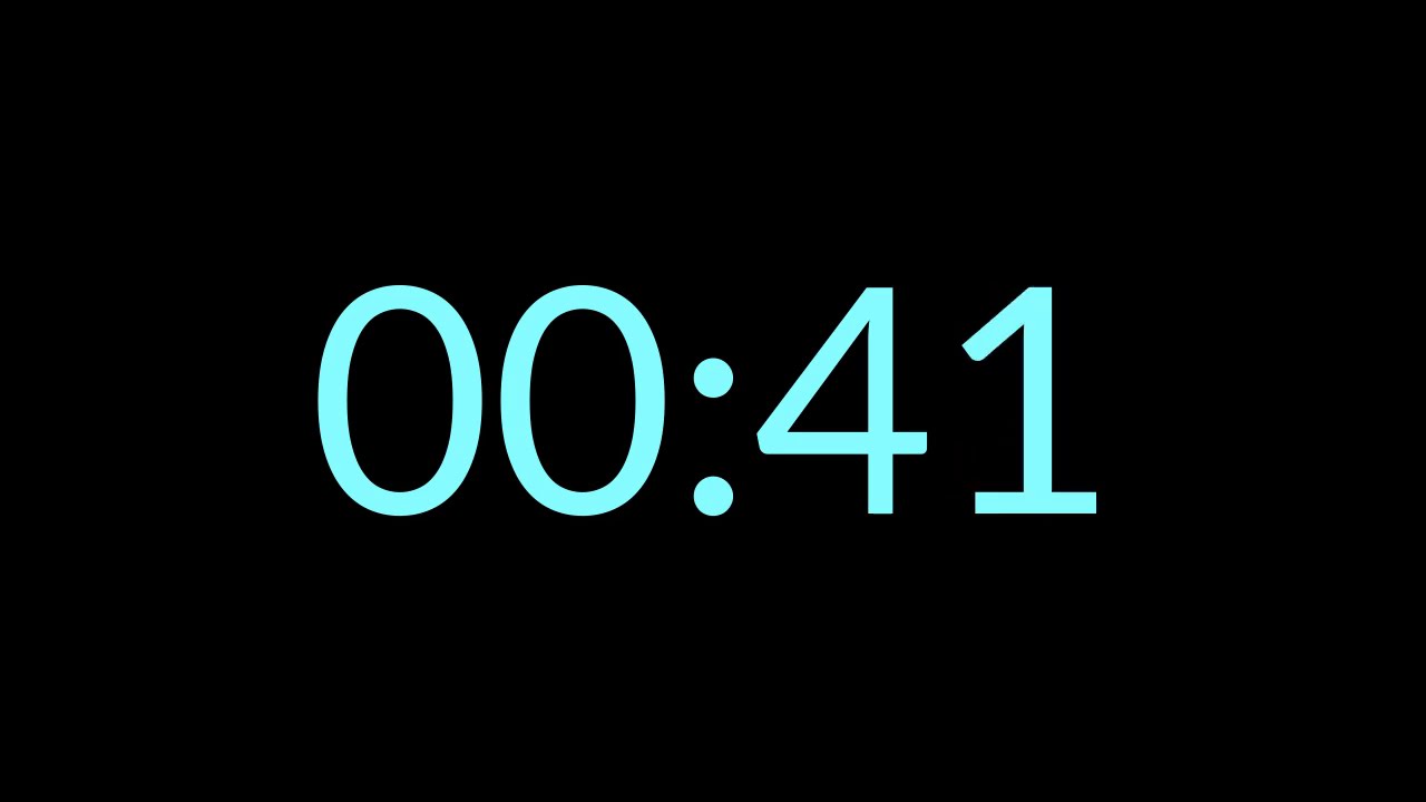 1 Minute Timer – Countdown Timer