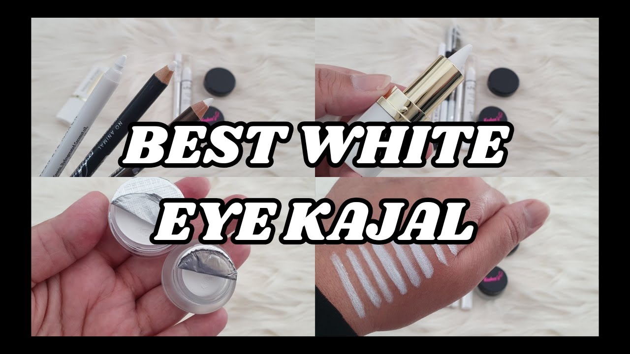 Best White Eyeliner KAJAL| Waterproof White Eye liner |Affordable Eye Pencils | White Kajal Review