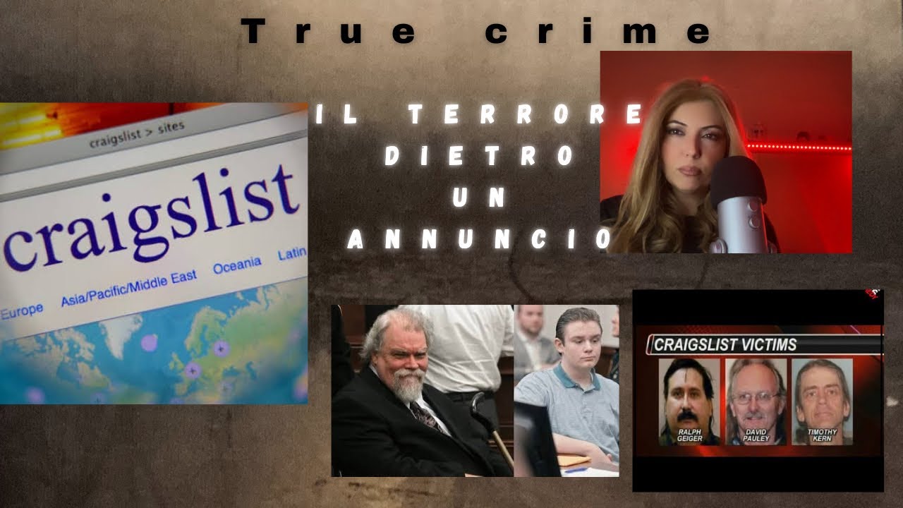 Un annuncio fatale CRAIGSLIST KILLER ASMR true crime 