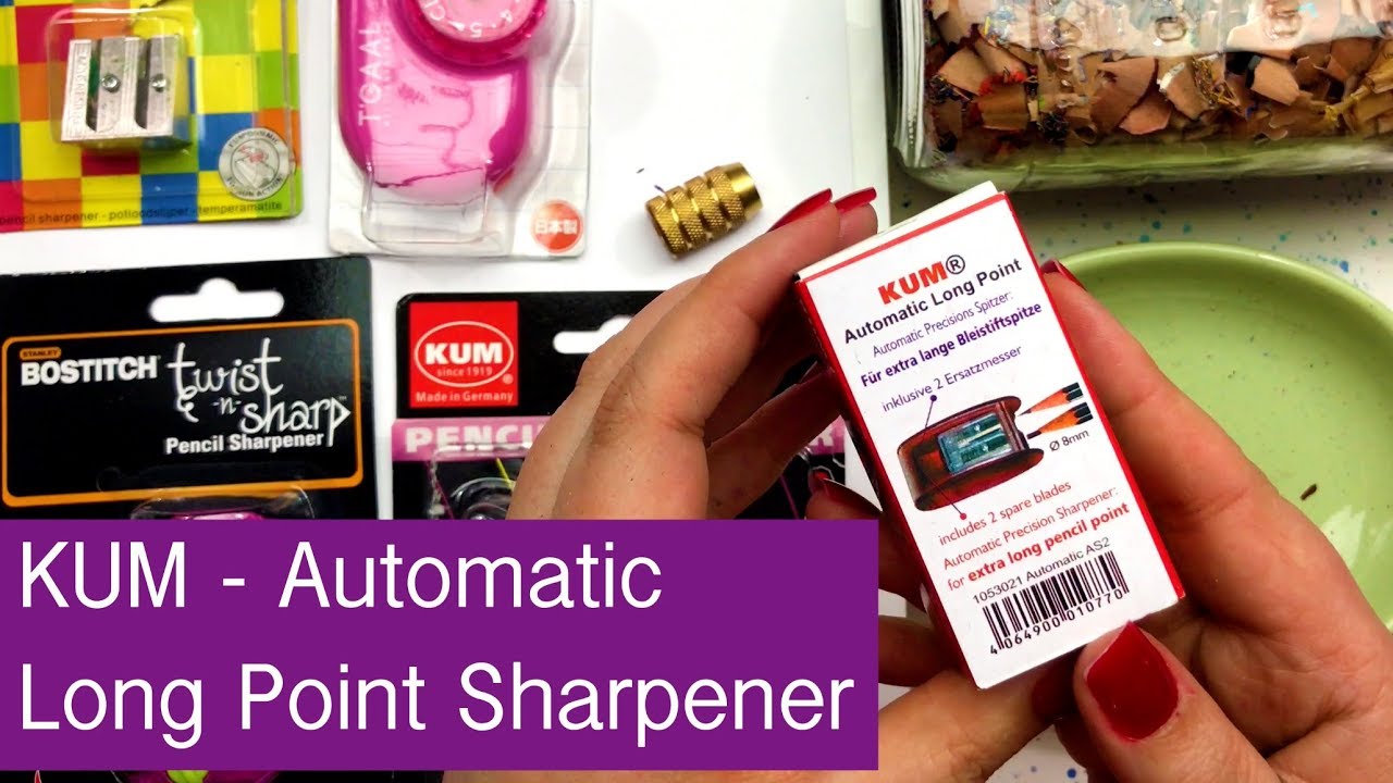 Pencil Sharpener Review: KUM Automatic Long Point
