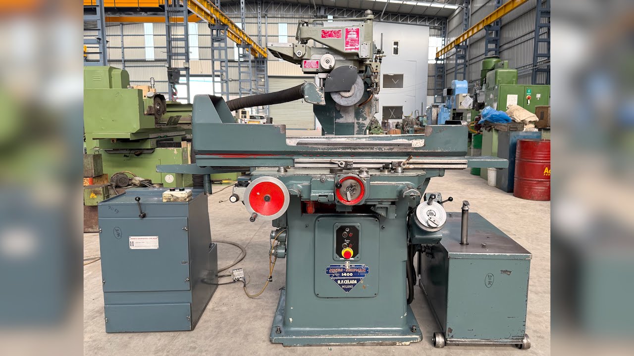 Jones & Shipman (England) High-Precision Surface Grinder - Capacity 204 mm x 610 mm