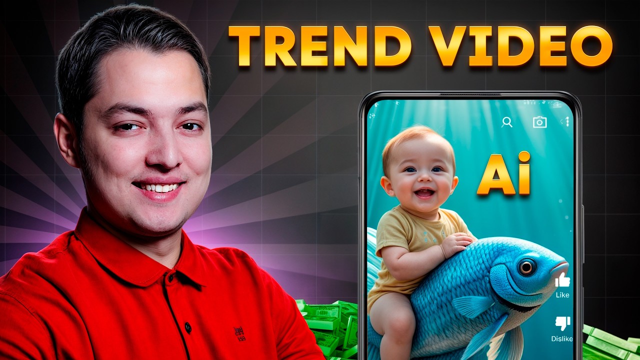 Yoqimtoy bolachalar sun'iy intellekt orqali trend video tayyorlash 2025