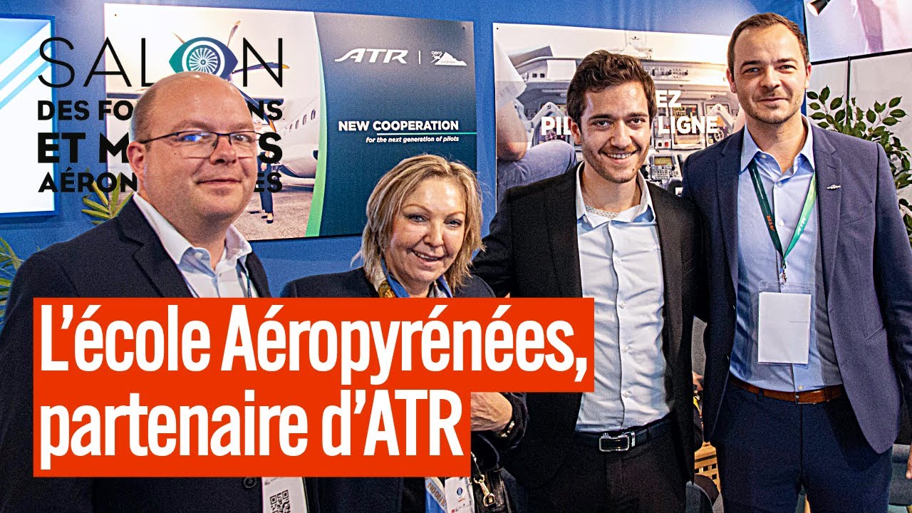 SFMA 2025 - L’école Aeropyrénées, partenaire d’ATR