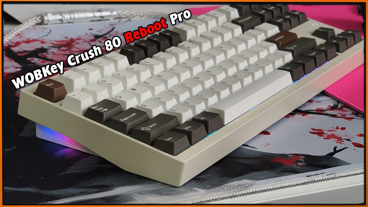 Неужели лучшая механика из металла за 10К?! WOBKEY Crush 80 Reboot Pro #WOBKEY #клавиатура #Crush80