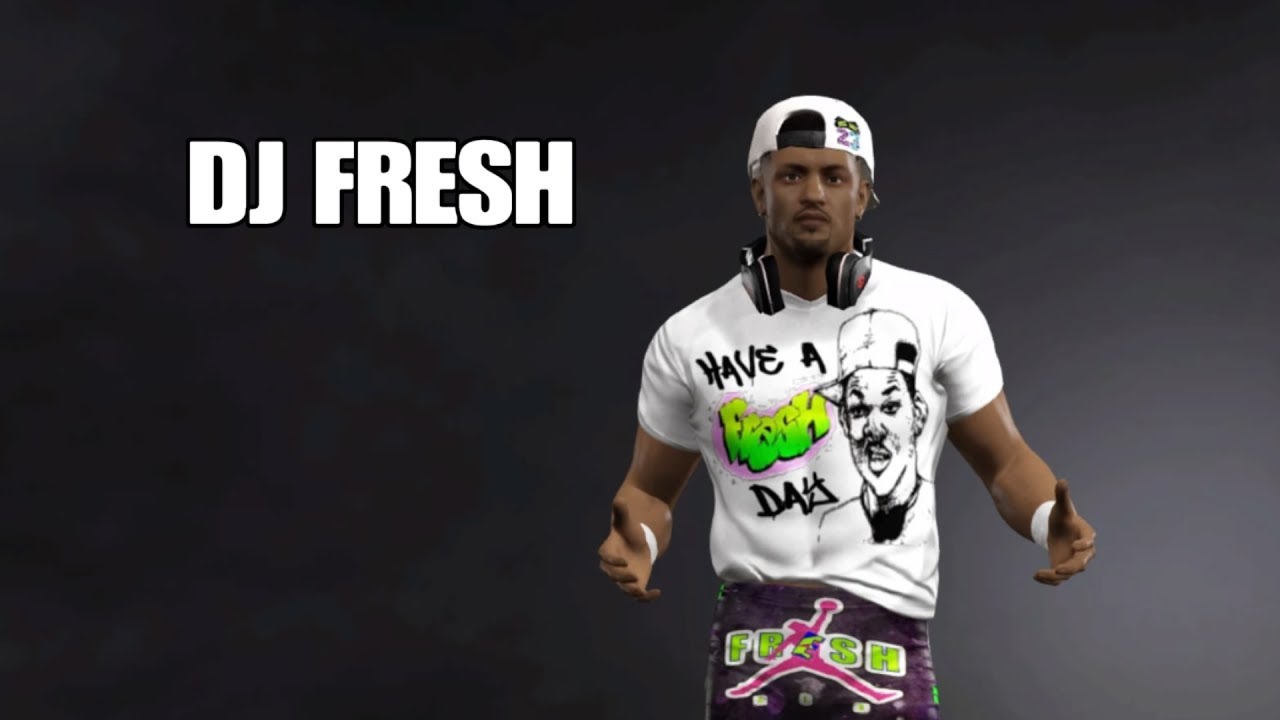 RTW Creations #13: DJ Fresh/2nd Attire (WWE 2K17 - PS4) #PassIt2Fresh #HaveAFreshDay