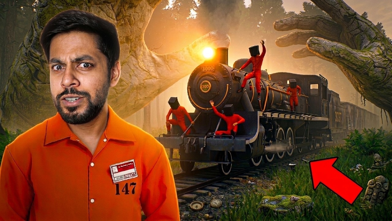 I PLAYED DEAD RAILS AND CHOO CHOO CHARLES GAME !! Forest escape last train gameplay | Mr IG