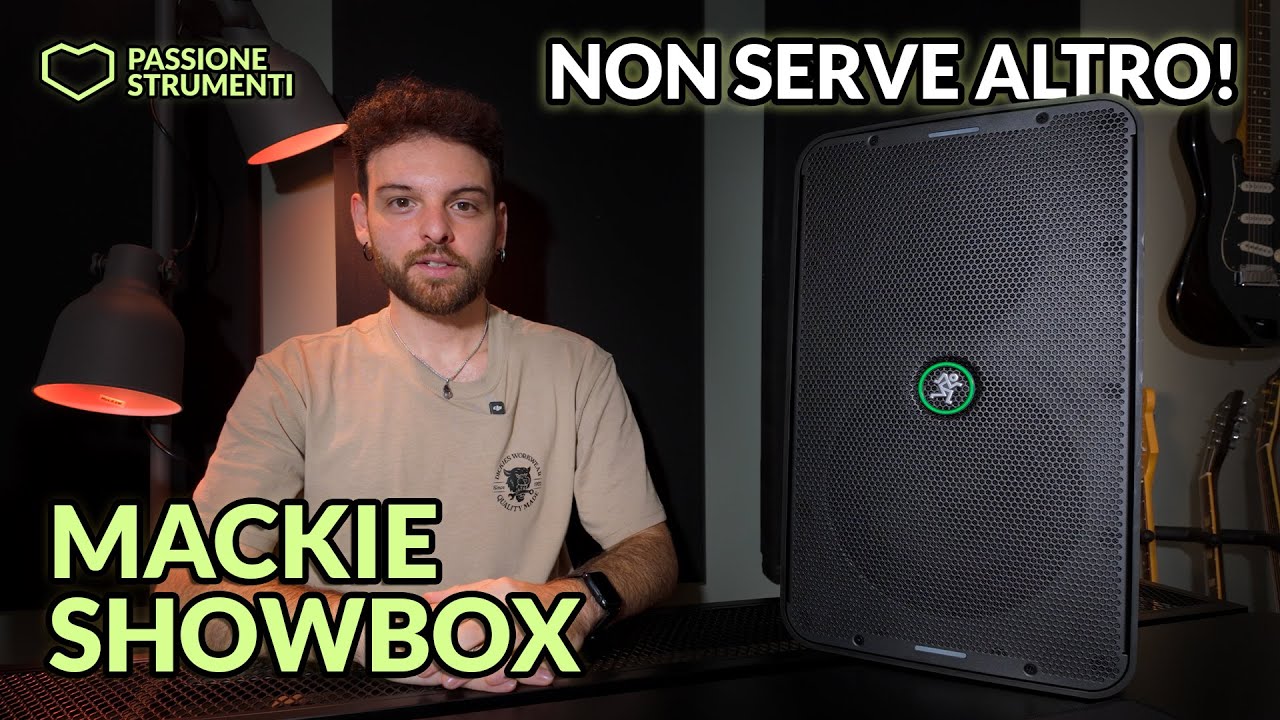 Mackie ShowBox: Ampli, PA e Mixer in un’unica cassa! – Recensione